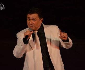 Выступление певца Михаила Михайлова в д. Мендюкино